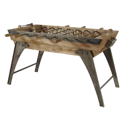 Maisons Du Monde Bustes Et Statues Baby Foot En Manguier Et Fonte 2 Maisons Du Monde Bustes Et Statues Baby Foot En Manguier Et Fonte – Image 2