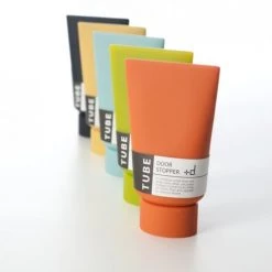 PA Design Boutons Et Déco De Porte Bloque-porte Tube De Peinture Moutarde -Décoration de porte Soldes bloque porte tube de peinture moutarde 5