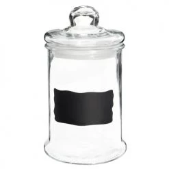 Maisons Du Monde Cloches Et Verrerie Bonbonnière En Verre H 25 Cm