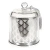 Maisons Du Monde Décorations Lumineuses De Noël Bougie Sous Cloche Argent H 18 Cm