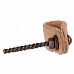 Maisons Du Monde Boutons Et Déco De Porte Bouton De Porte En Cuir Marron - Lot De 4 -Décoration de porte Soldes bouton de porte en cuir marron 1000 11 13 219158 2