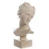 Blanc Mariclo Bustes Et Statues Buste En Résine Beige H33