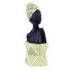 Signes Grimalt Bustes Et Statues Buste Femme Africaine Coiffe H30cm