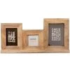Maisons Du Monde Cadres Et Albums Photos Cadre 3 Vues En Bois De Manguier Marron