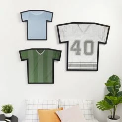 Umbra Cadres Et Albums Photos Cadre à Fixer Pour Tee Shirt XL En Plastique Noir -Décoration de porte Soldes cadre a fixer pour tee shirt xl en plastique noir 2