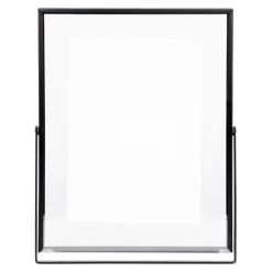 Maisons Du Monde Cadres Et Albums Photos Cadre à Poser En Métal Noir Et Verre 13x18 -Décoration de porte Soldes cadre a poser en metal noir et verre 13x18 1000 4 19 205347 2