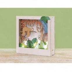 Youdoit Cadres Et Albums Photos Cadre Décoratif En Bois à Motif 3D 24x24x6,5cm -Décoration de porte Soldes cadre decoratif en bois a motif 3d 24x24x6 5cm 2
