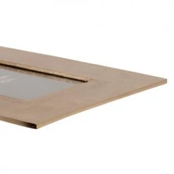 Maisons Du Monde Cadres Et Albums Photos Cadre En Aluminium Doré 25x20 Cm -Décoration de porte Soldes cadre en aluminium dore 25x20 cm 1000 16 40 227221 3