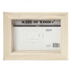 Youdoit Cadres Et Albums Photos Cadre En Bois 3D 23,2x18,2x2,5cm