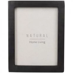 Maisons Du Monde Cadres Et Albums Photos Cadre En Bois De Manguier Noir 18x23 Cm