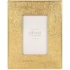 Maisons Du Monde Cadres Et Albums Photos Cadre En Métal Doré Gravé 20x25 Cm