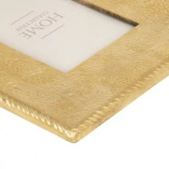 Maisons Du Monde Cadres Et Albums Photos Cadre En Métal Doré Gravé 20x25 Cm -Décoration de porte Soldes cadre en metal dore grave 20x25 cm 1000 8 25 227247 3