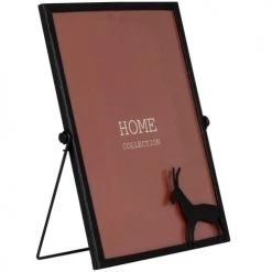 Maisons Du Monde Cadres Et Albums Photos Cadre En Métal Noir Avec Animal 20x25 Cm -Décoration de porte Soldes cadre en metal noir avec animal 20x25 cm 1000 16 8 227476 4