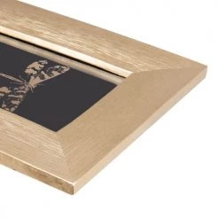 Maisons Du Monde Cadres Et Albums Photos Cadre En Résine Dorée, Aspect Brossé 21x16 Cm -Décoration de porte Soldes cadre en resine doree aspect brosse 21x16 cm 1000 6 39 228163 3