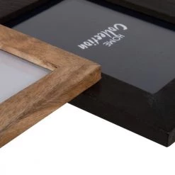 Maisons Du Monde Cadres Et Albums Photos Cadre Multivues 2 Photos En Bois De Manguier Bicolore 23x28 -Décoration de porte Soldes cadre multivues 2 photos en bois de manguier bicolore 23x28 1000 11 36 222830 3