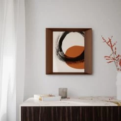 Umbra Cadres Et Albums Photos Cadre Mural Multivues Pour 8 Photos 10x15cm à Fixer, En Bois Noyer -Décoration de porte Soldes cadre mural multivues pour 8 photos 10x15cm a fixer en bois noyer 5