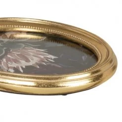 Maisons Du Monde Cadres Et Albums Photos Cadre Ovale En Polyrésine Dorée 14x18 Cm -Décoration de porte Soldes cadre ovale en polyresine doree 14x18 cm 1000 5 38 228162 3