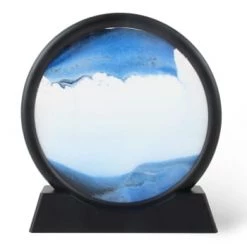 Zen'Arôme Bustes Et Statues Cadre Paysage 3D Sable D18cm Sahara -Décoration de porte Soldes cadre paysage 3d sable d18cm celeste 5