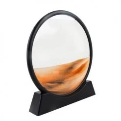 Zen'Arôme Bustes Et Statues Cadre Paysage 3D Sable D18cm Sahara -Décoration de porte Soldes cadre paysage 3d sable d18cm sahara 3