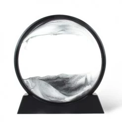 Zen'Arôme Bustes Et Statues Cadre Paysage 3D Sable D25cm Encre