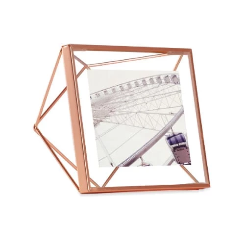 Umbra Cadres Et Albums Photos Cadre Photo 10x10 Cm Prisma En Métal Cuivré Rose 2 Umbra Cadres Et Albums Photos Cadre Photo 10x10 Cm Prisma En Métal Cuivré Rose – Image 2