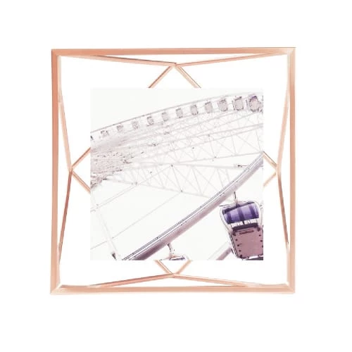 Umbra Cadres Et Albums Photos Cadre Photo 10x10 Cm Prisma En Métal Cuivré Rose 1 Umbra Cadres Et Albums Photos Cadre Photo 10x10 Cm Prisma En Métal Cuivré Rose