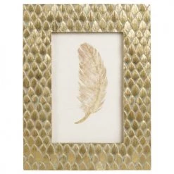 Maisons Du Monde Cadres Et Albums Photos Cadre Photo 10x15 Doré