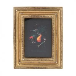 Maisons Du Monde Cadres Et Albums Photos Cadre Photo à Moulures En Polyrésine Dorée 7x9