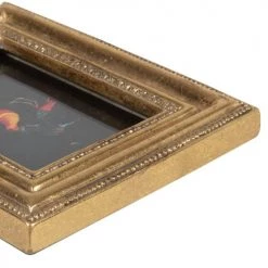 Maisons Du Monde Cadres Et Albums Photos Cadre Photo à Moulures En Polyrésine Dorée 7x9 -Décoration de porte Soldes cadre photo a moulures en polyresine doree 7x9 1000 14 21 218141 3