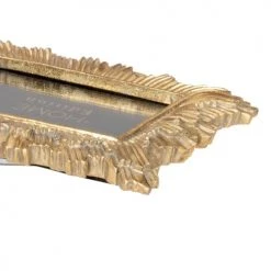 Maisons Du Monde Cadres Et Albums Photos Cadre Photo à Moulures En Polyrésine Dorée 9x7 -Décoration de porte Soldes cadre photo a moulures en polyresine doree 9x7 1000 3 36 216311 3