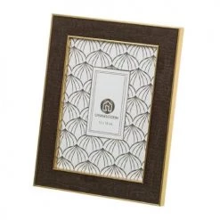 Wadiga Cadres Et Albums Photos Cadre Photo à Poser Couleur Or Et Noir 18x23cm