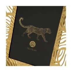 Wadiga Cadres Et Albums Photos Cadre Photo à Poser En Métal Doré 10x15cm -Décoration de porte Soldes cadre photo a poser en metal dore 10x15cm 4