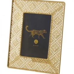 Wadiga Cadres Et Albums Photos Cadre Photo à Poser En Métal Doré 8x12cm