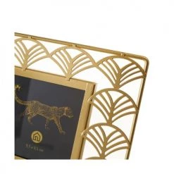 Wadiga Cadres Et Albums Photos Cadre Photo à Poser En Métal Doré 9,5x9,5cm -Décoration de porte Soldes cadre photo a poser en metal dore 9 5x9 5cm 1