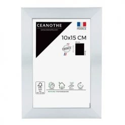 Ceanothe Cadres Et Albums Photos Cadre Photo Acier 10x15 Cm Résine Recyclée