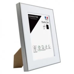 Ceanothe Cadres Et Albums Photos Cadre Photo Acier 13x18 Cm Résine Recyclée -Décoration de porte Soldes cadre photo acier 13x18 cm resine recyclee 10