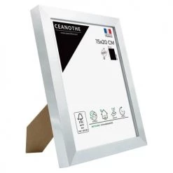 Ceanothe Cadres Et Albums Photos Cadre Photo Acier 15x20 Cm Résine Recyclée -Décoration de porte Soldes cadre photo acier 15x20 cm resine recyclee 4