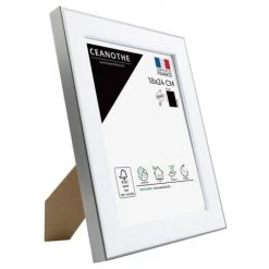 Ceanothe Cadres Et Albums Photos Cadre Photo Acier 18x24 Cm Résine Recyclée -Décoration de porte Soldes cadre photo acier 18x24 cm resine recyclee 10