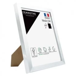 Ceanothe Cadres Et Albums Photos Cadre Photo Acier 18x24 Cm Résine Recyclée -Décoration de porte Soldes cadre photo acier 18x24 cm resine recyclee 16