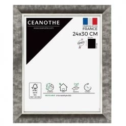 Ceanothe Cadres Et Albums Photos Cadre Photo Acier 24x30 Cm Résine Recyclée