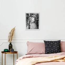 Ceanothe Cadres Et Albums Photos Cadre Photo Acier 24x30 Cm Résine Recyclée -Décoration de porte Soldes cadre photo acier 24x30 cm resine recyclee 3