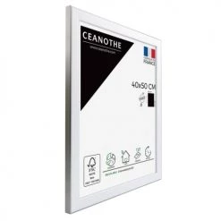 Ceanothe Cadres Et Albums Photos Cadre Photo Acier 40x50 Cm Résine Recyclée -Décoration de porte Soldes cadre photo acier 40x50 cm resine recyclee 13