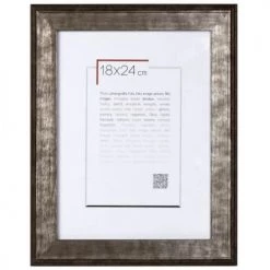 Ceanothe Cadres Et Albums Photos Cadre Photo Acier Bois Massif 24x30 -Décoration de porte Soldes cadre photo acier bois massif 24x30 4