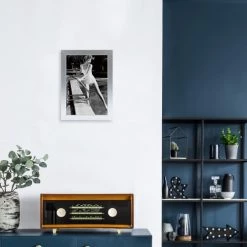 Ceanothe Cadres Et Albums Photos Cadre Photo Alu 20x30 Cm Bois Reconstitué -Décoration de porte Soldes cadre photo alu 20x30 cm bois reconstitue 3