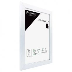 Ceanothe Cadres Et Albums Photos Cadre Photo Alu 20x30 Cm Bois Reconstitué -Décoration de porte Soldes cadre photo alu 20x30 cm bois reconstitue 4