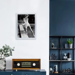 Ceanothe Cadres Et Albums Photos Cadre Photo Alu 30x40 Cm Bois Reconstitué -Décoration de porte Soldes cadre photo alu 30x40 cm bois reconstitue 3