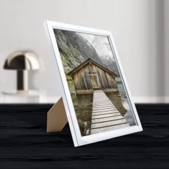 Ceanothe Cadres Et Albums Photos Cadre Photo Aluminium Résine Plastique 18x24 -Décoration de porte Soldes cadre photo aluminium resine plastique 18x24 4