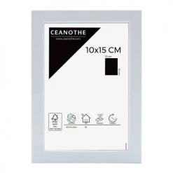 Ceanothe Cadres Et Albums Photos Cadre Photo Blanc 10x15 Cm Résine Recyclée