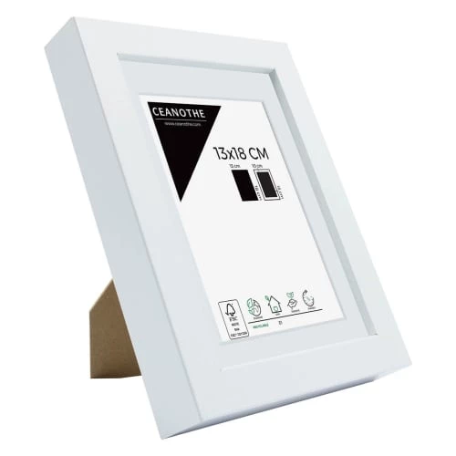 Ceanothe Cadres Et Albums Photos Cadre Photo Blanc 13x18 Cm Bois Reconstitué 5 Ceanothe Cadres Et Albums Photos Cadre Photo Blanc 13x18 Cm Bois Reconstitué – Image 5