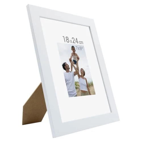 Ceanothe Cadres Et Albums Photos Cadre Photo Blanc 18x24 Cm Bois Reconstitué 5 Ceanothe Cadres Et Albums Photos Cadre Photo Blanc 18x24 Cm Bois Reconstitué – Image 5